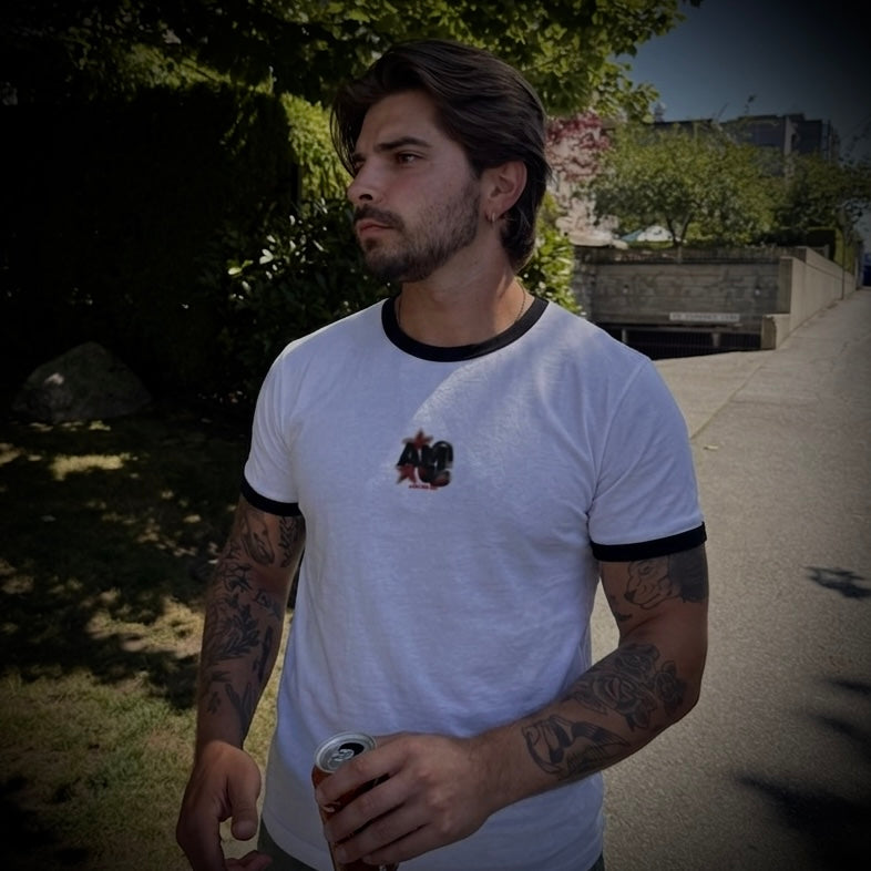 AM SUMMER / Unisex Cotton Ringer T-Shirt