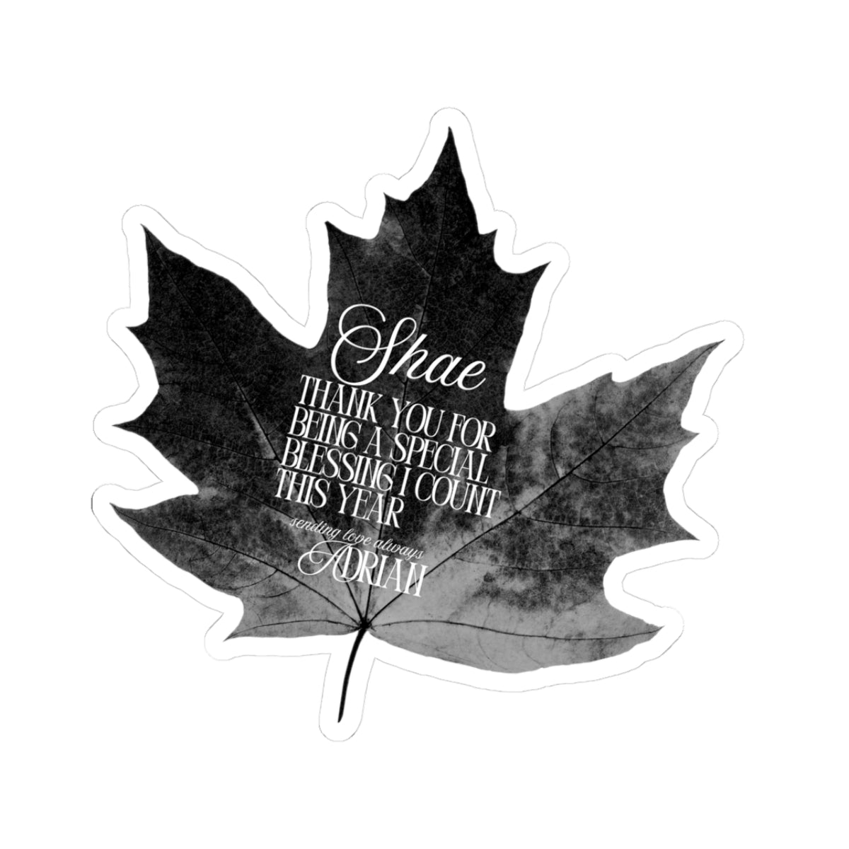 TO: SHAE THANKFUL 🍁🖤