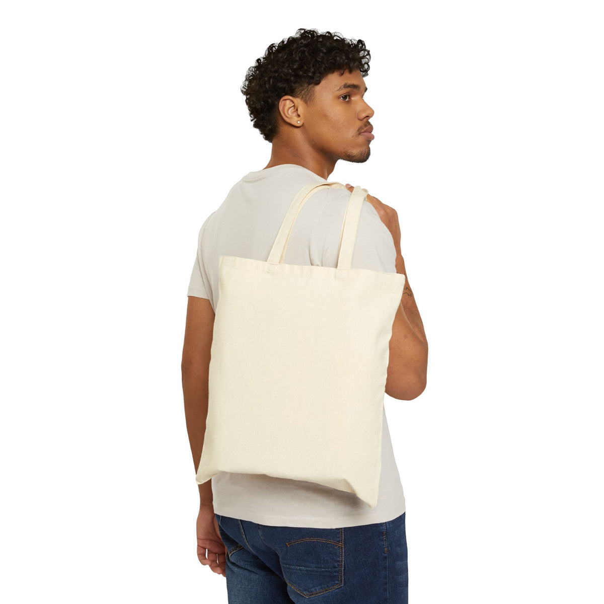 YOU DESERVE 🖤 - Cotton Canvas Tote Bag