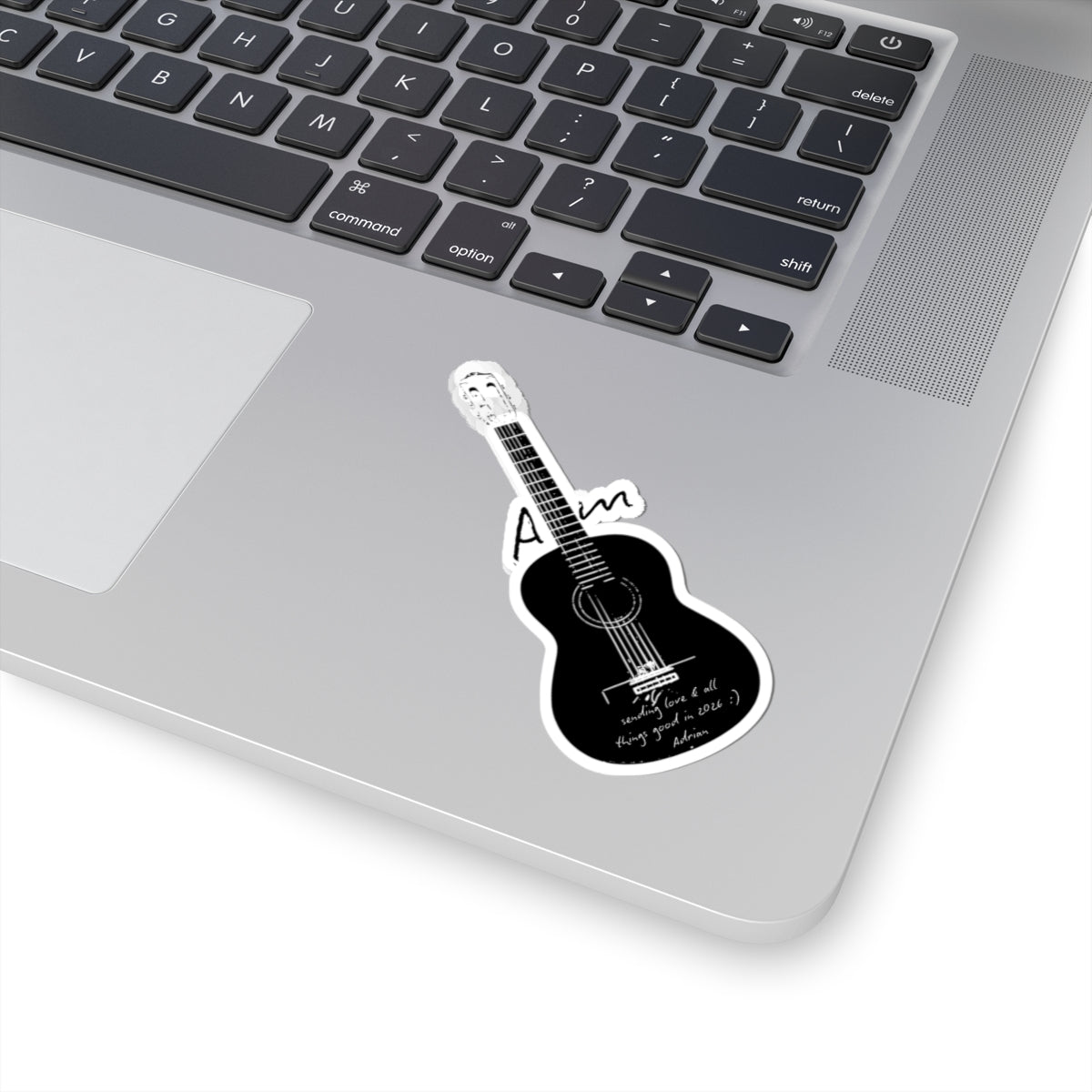 1st Guitar Sticker 🌲🖤