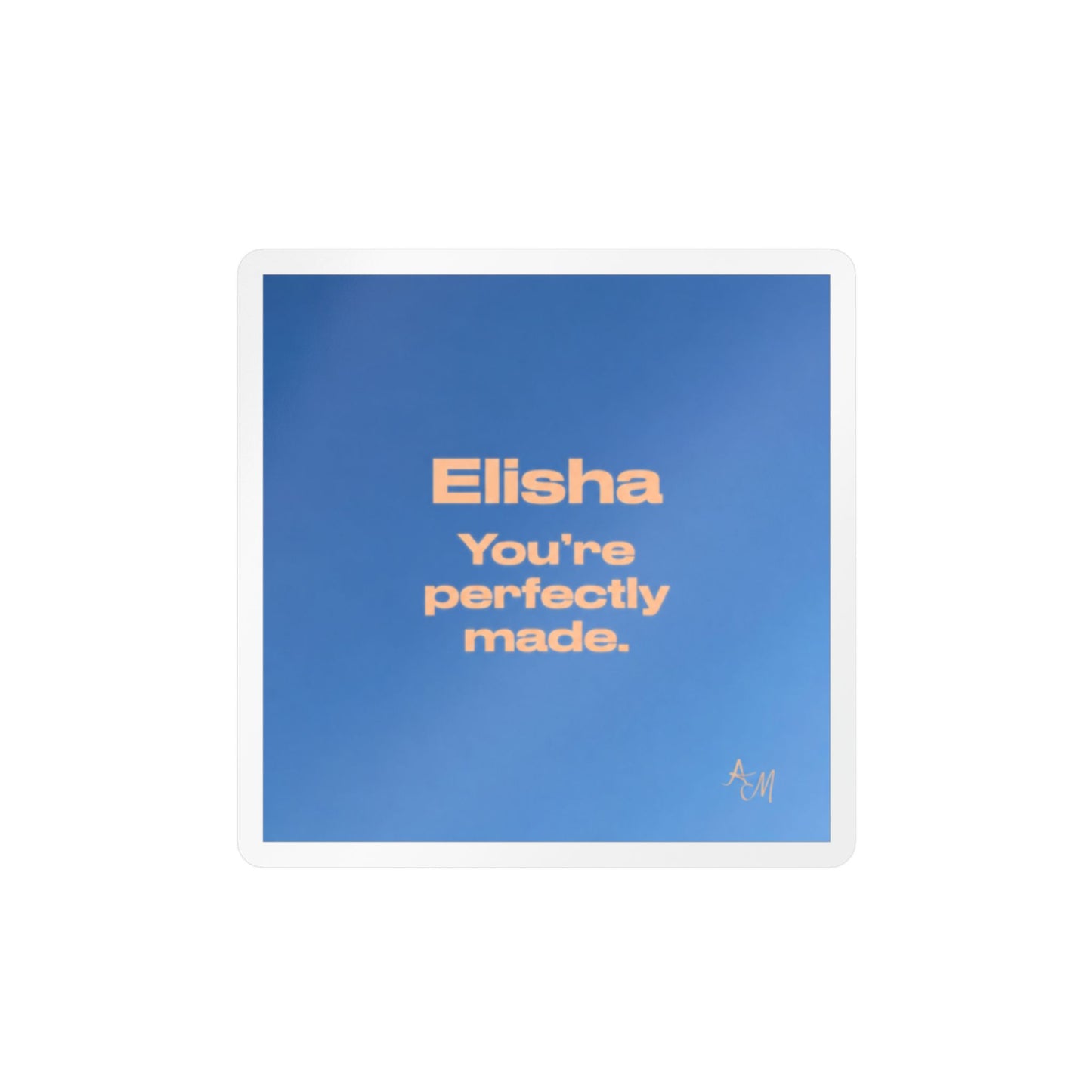 perfectly made sticker. xx