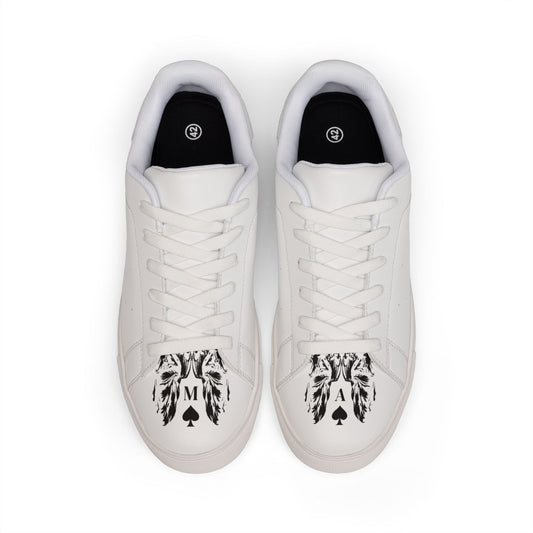 AM FALL (unreleased) Low-Top Leather Sneakers
