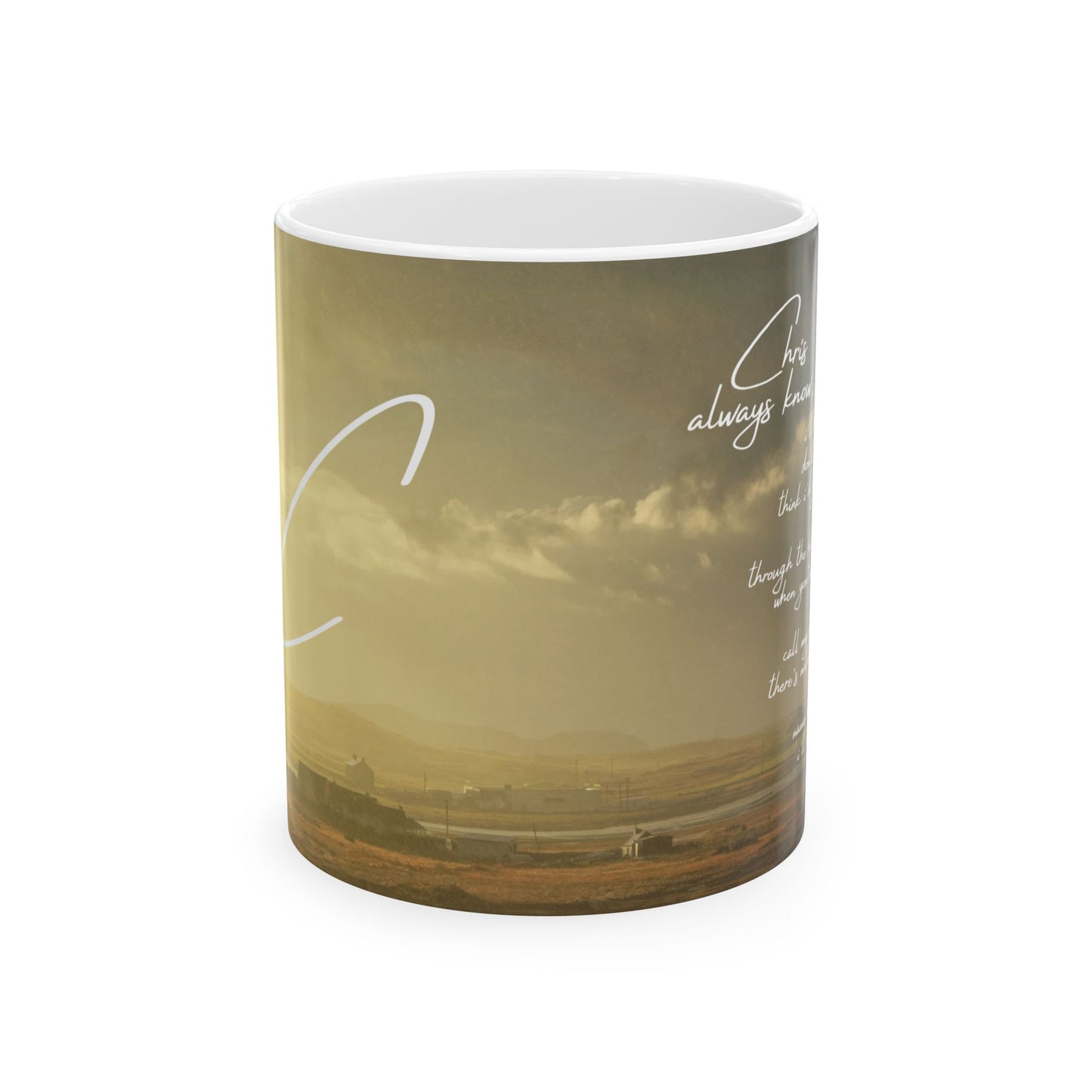 C 🖤 wedding mug