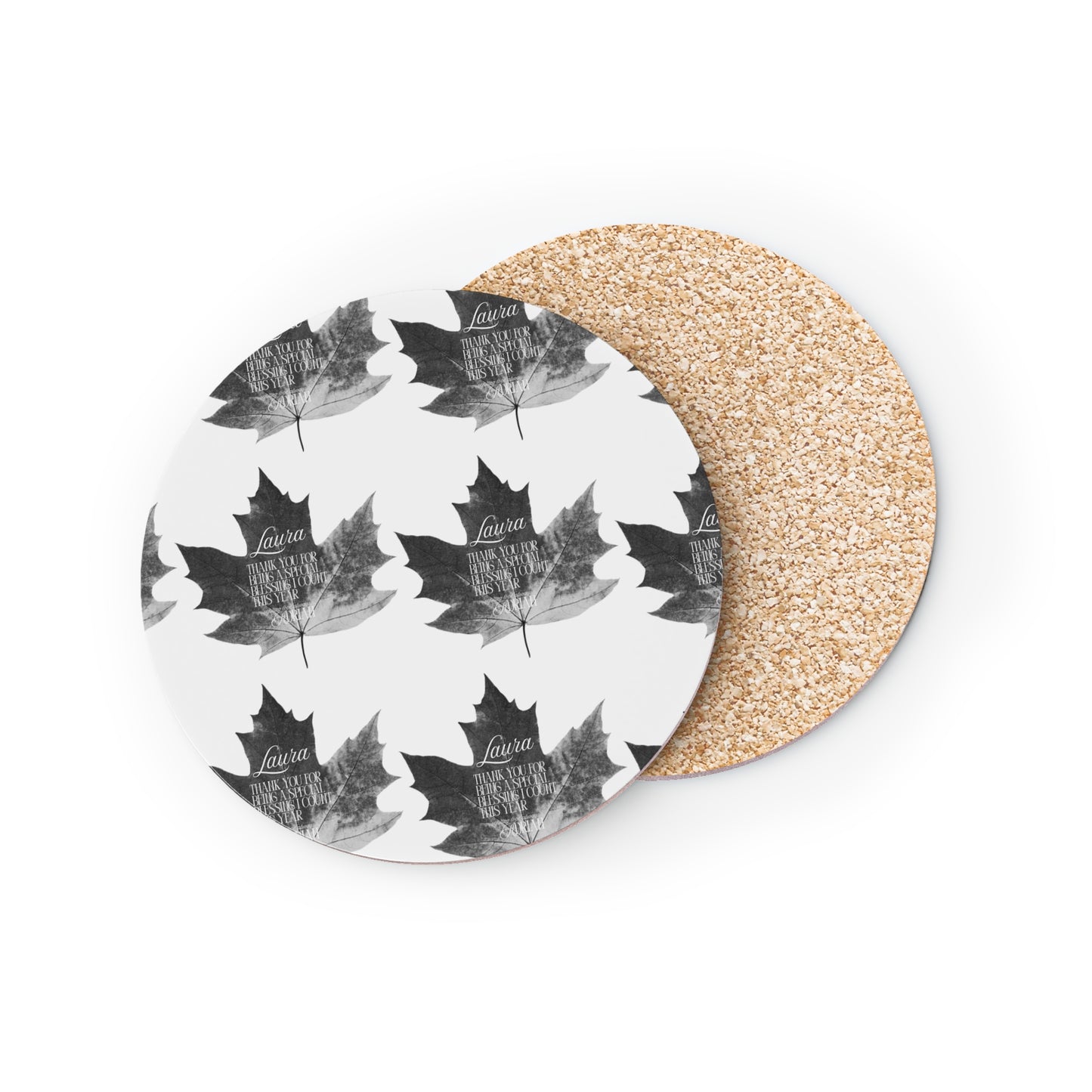 hot chocolate coaster 🍁☕️