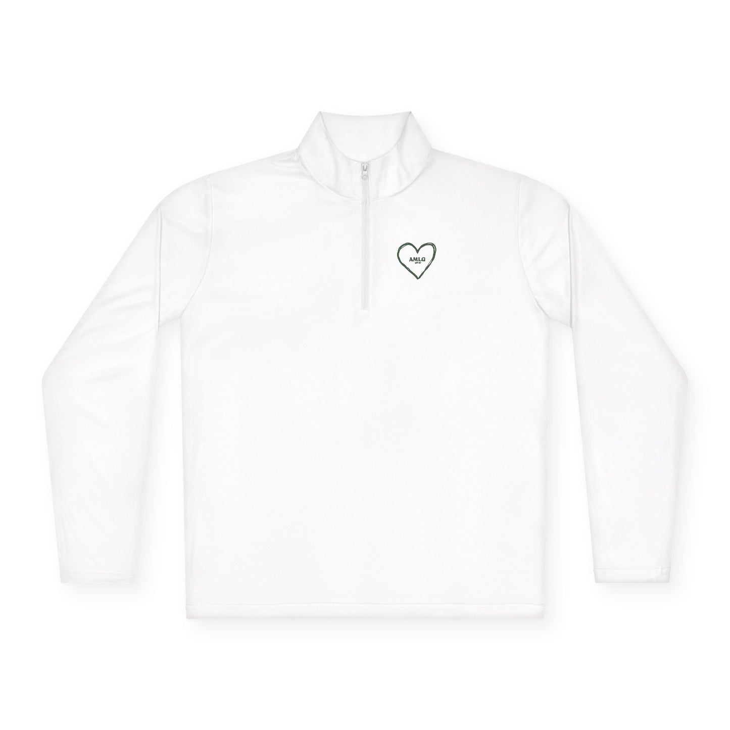 Faith over Fear 💚Unisex Quarter-Zip Pullover