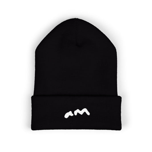 AM FALL COLLECTION #001 Classic Cuffed Beanie (Embroidery)