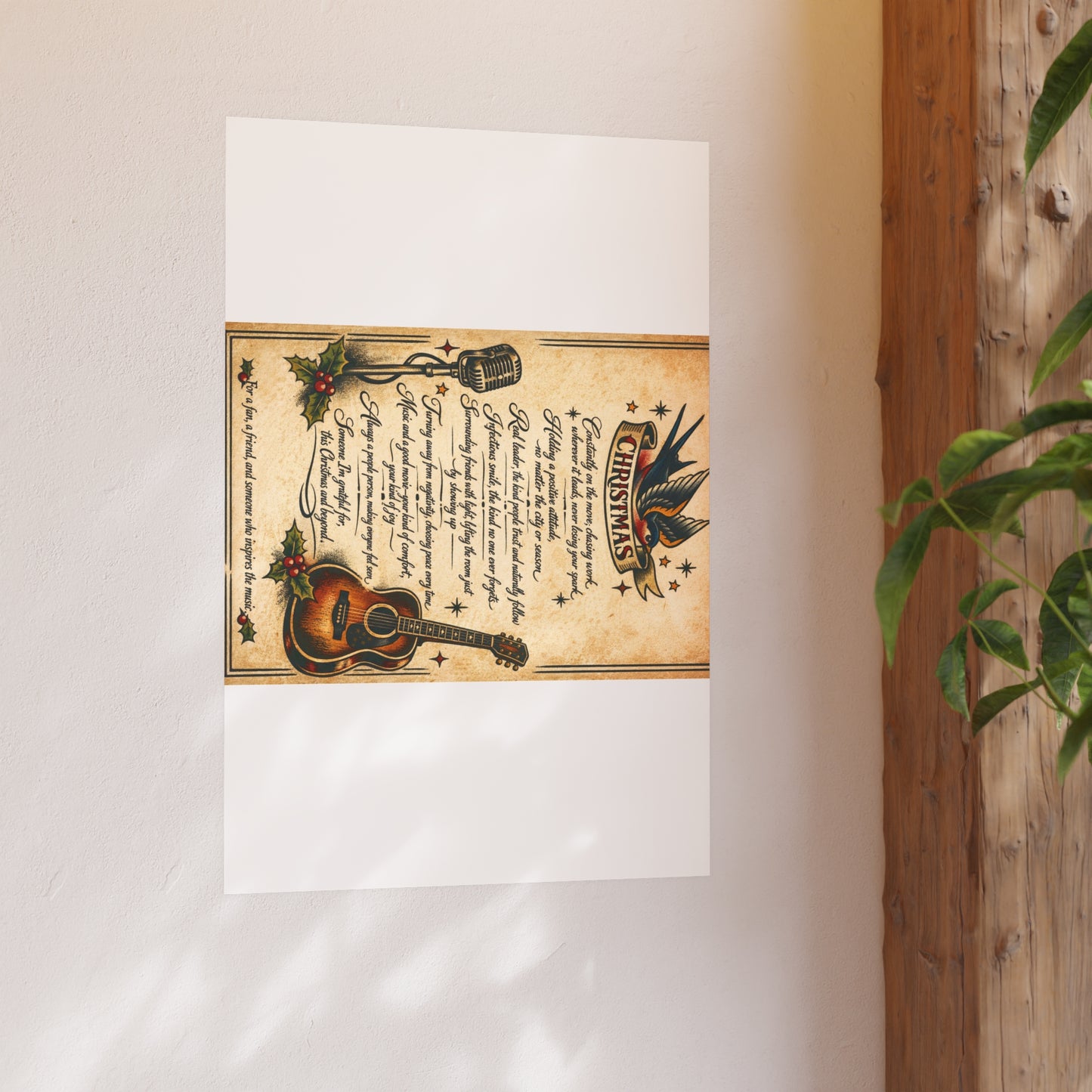 MARCUS 🌲 [multiple size options] Satin and Archival Matte Posters