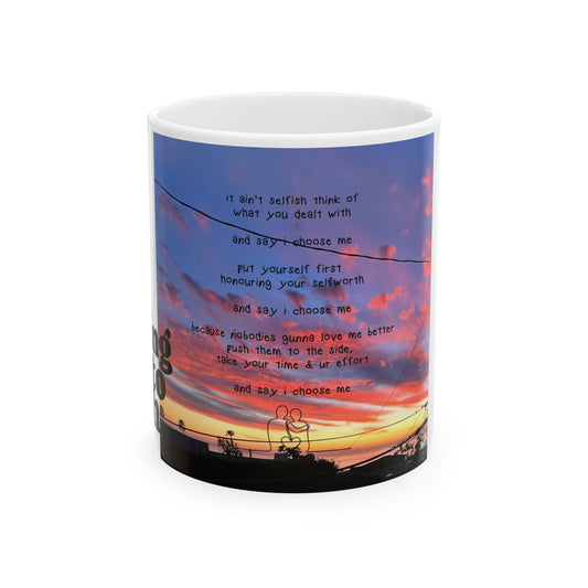 for Sarah 🖤i choose me mug