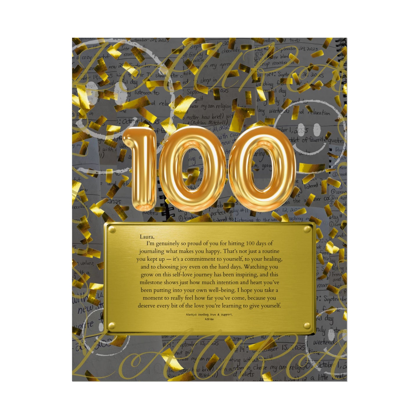 100 🎊 Posters