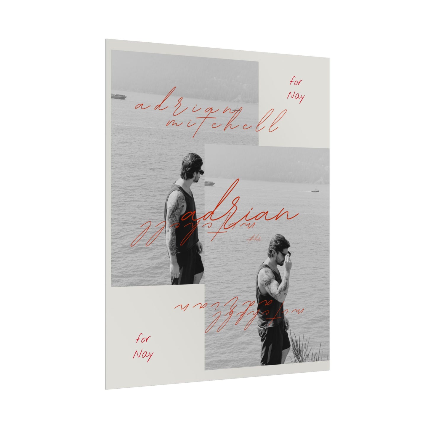 for Nay limited ed. adrian poster 🖤