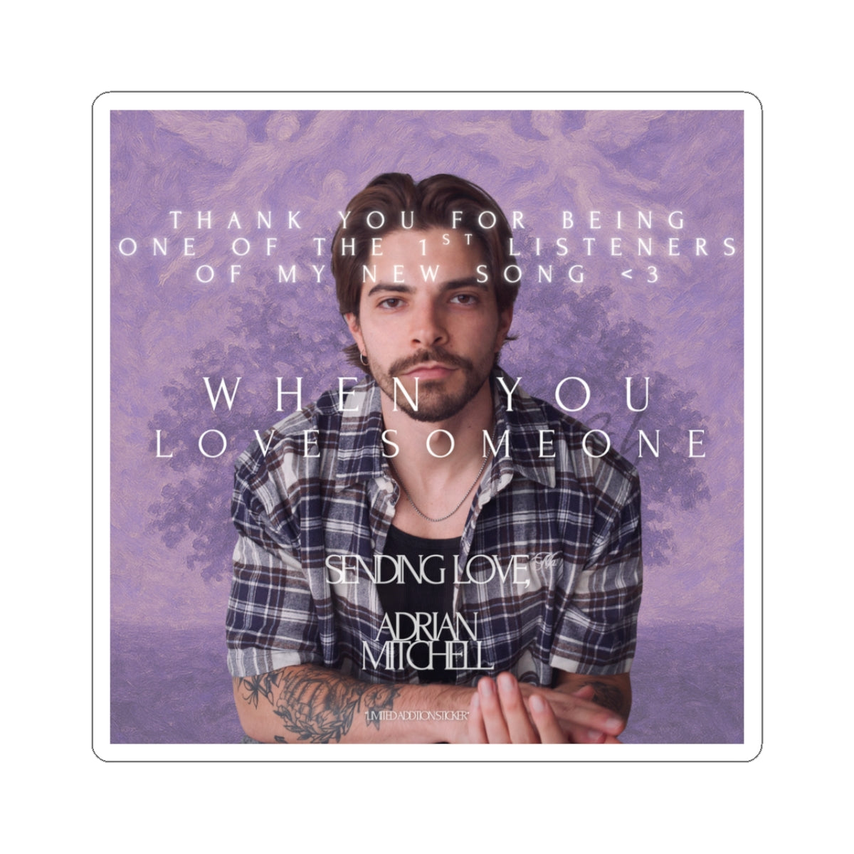 1ST LISTENER 💜 LIMITED EDITION STICKER
